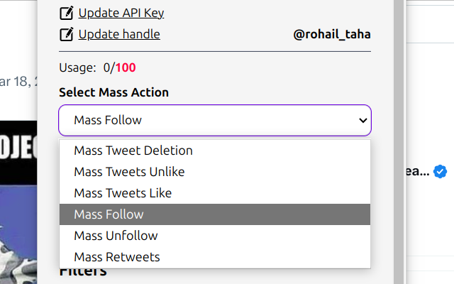 Mass Tweet Deletions & more | TweetStorm.ai - 截图 3