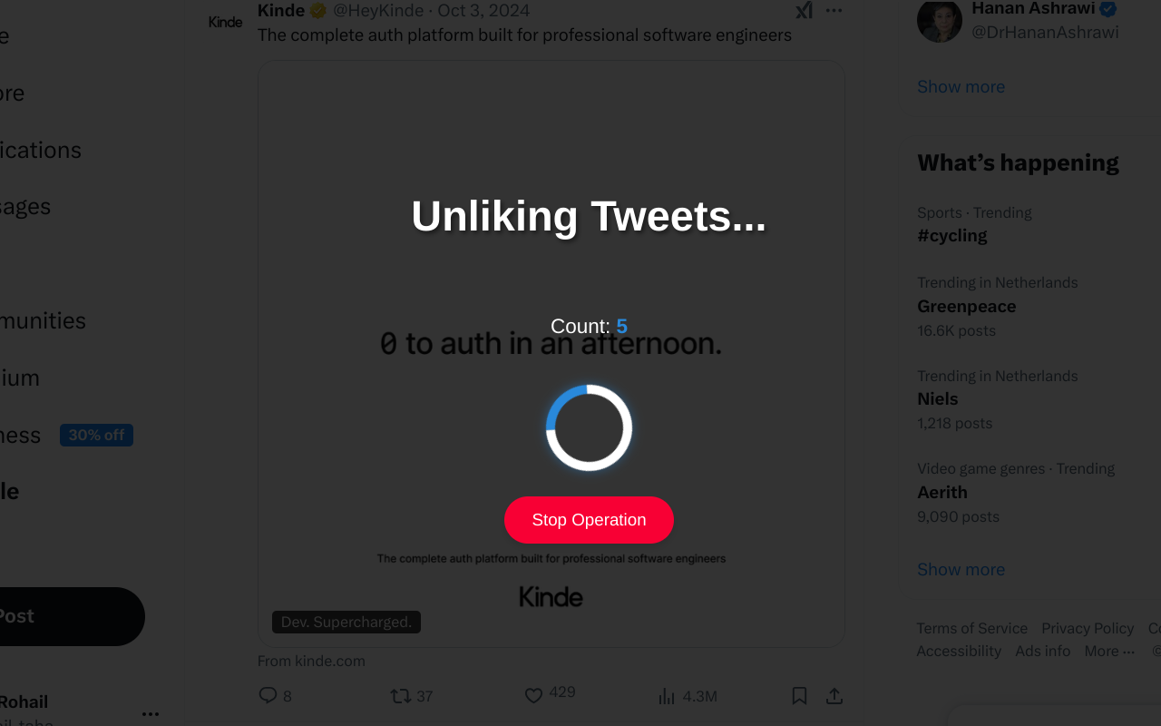Mass Tweet Deletions & more | TweetStorm.ai - 截图 5