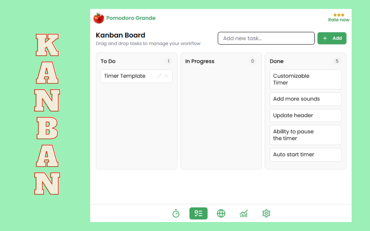 Pomodoro Grande: Advanced Productivity Timer - 截图 1
