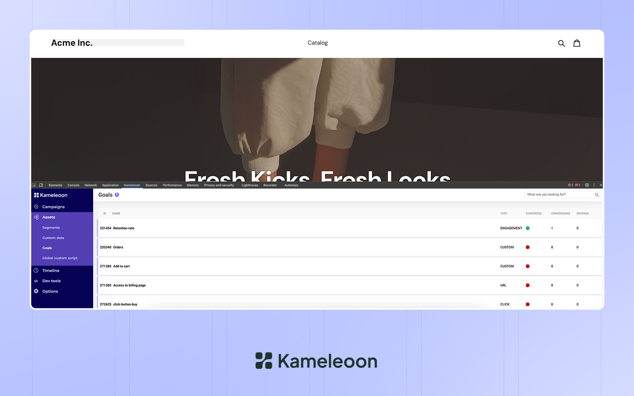 Kameleoon Debug Assistant - 截图 1