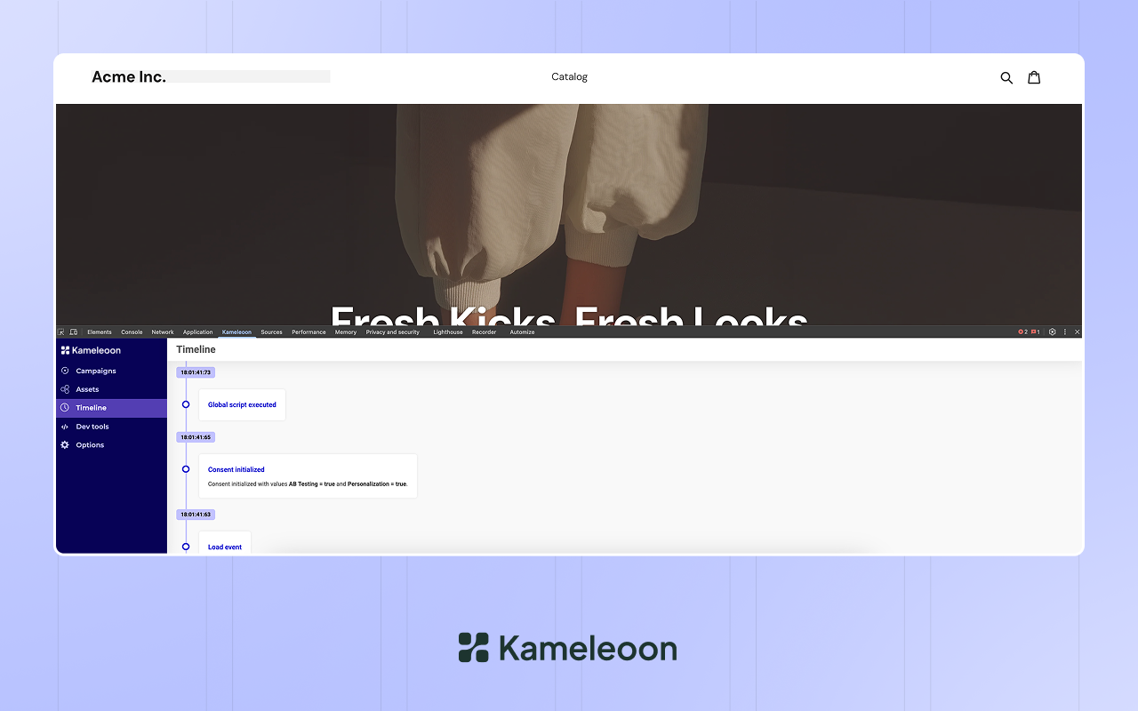 Kameleoon Debug Assistant - 截图 2