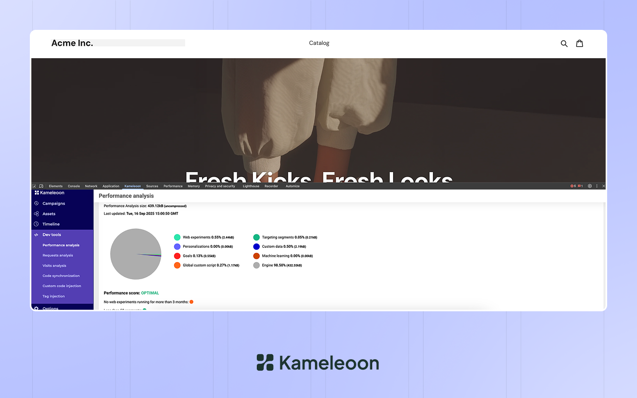 Kameleoon Debug Assistant - 截图 4