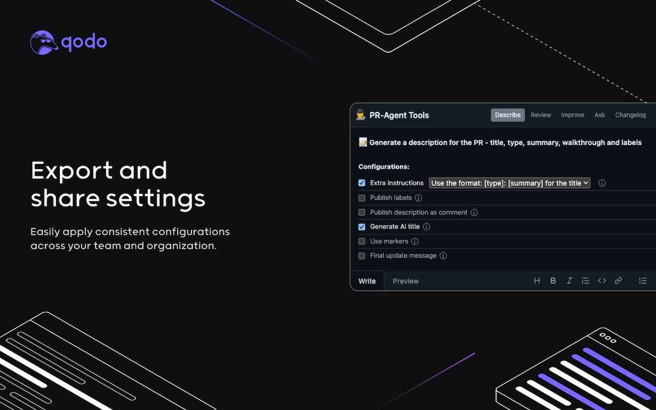 Qodo Merge: AI-Powered Code Reviews & Chat - 截图 3