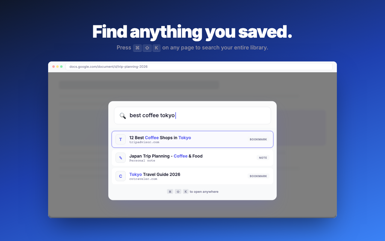 Markwise - Save, Organize & Find Anything Online - 截图 4