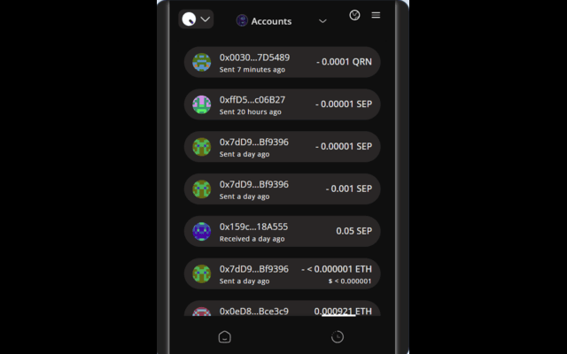 QSafe wallet - 截图 3