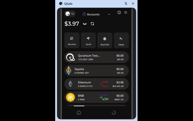 QSafe wallet - 截图 5