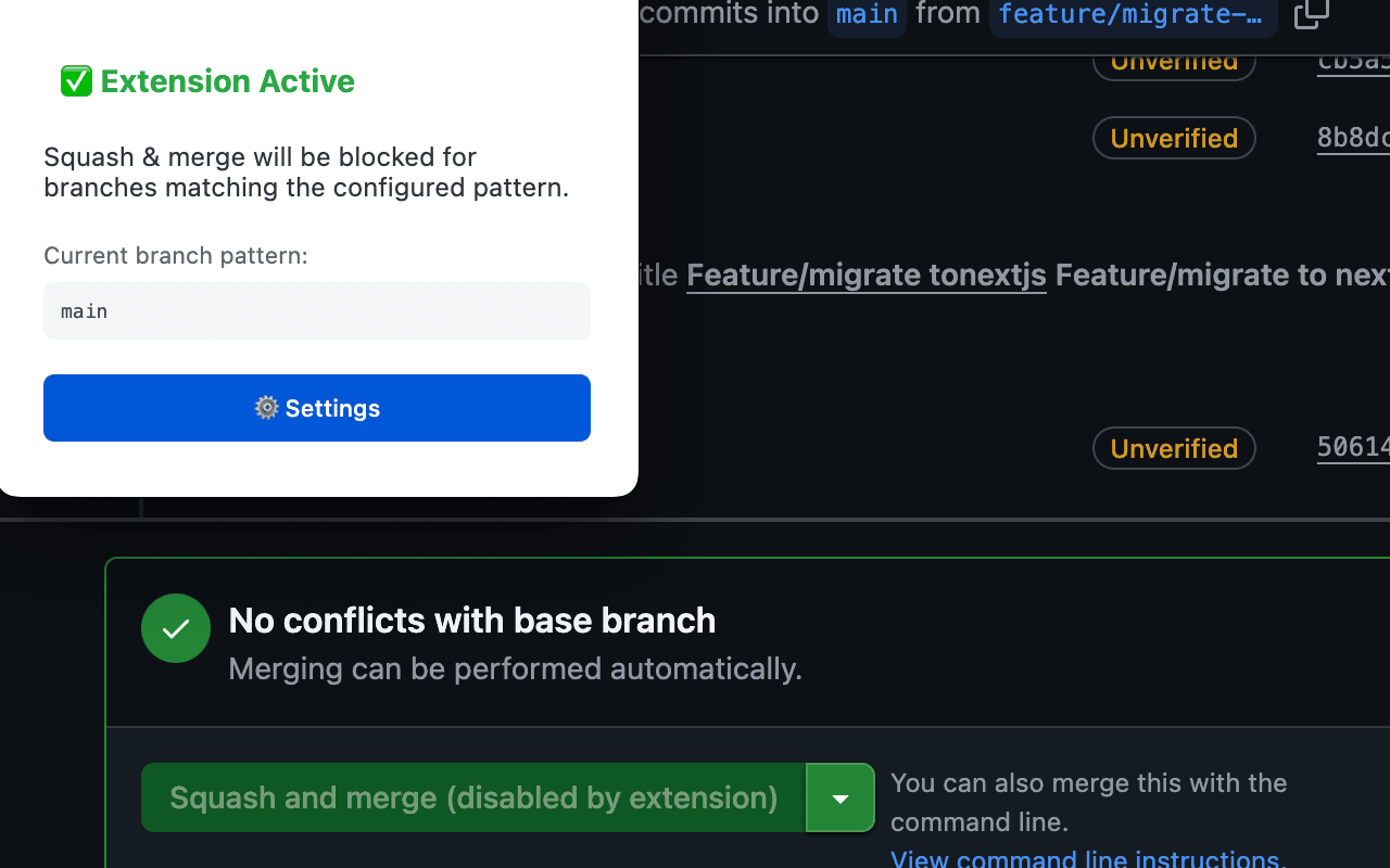 GitHub S&M Blocker - 截图 3
