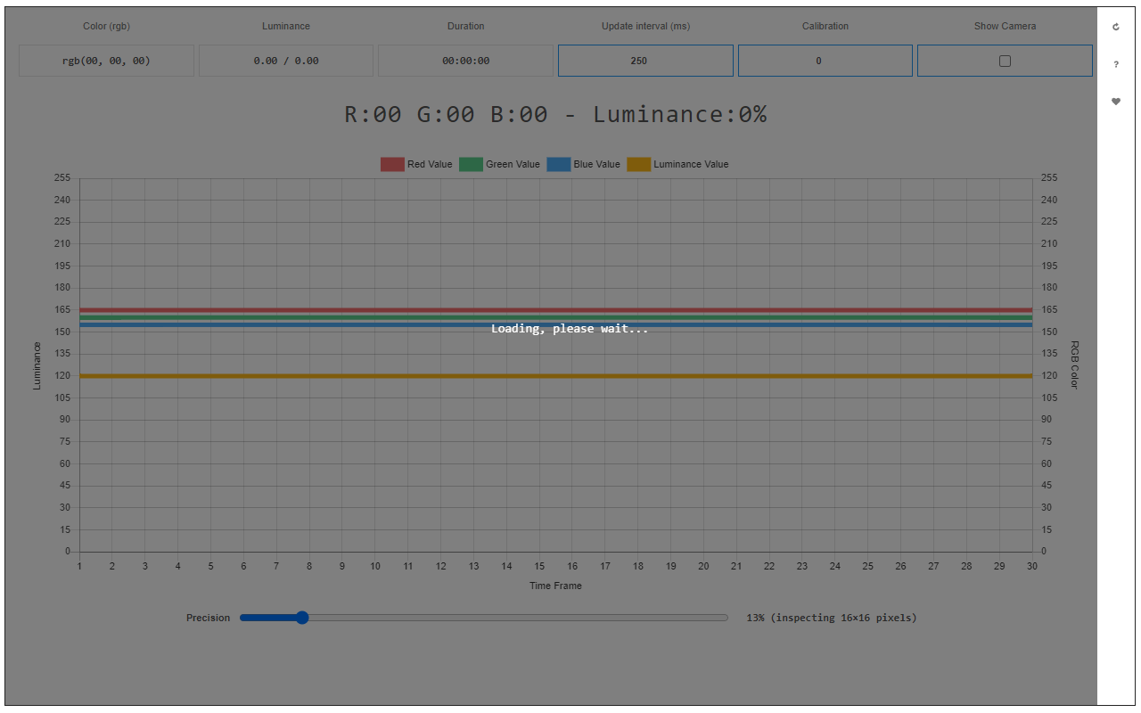 Light Meter (RGB & Luminance) - 截图 1