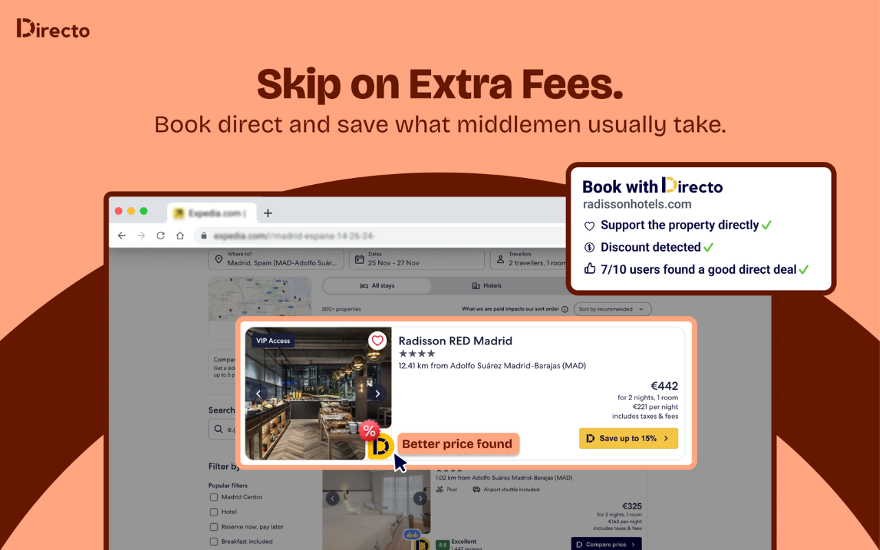 Directo - Travel Deals - Save on Hotels - 截图 3