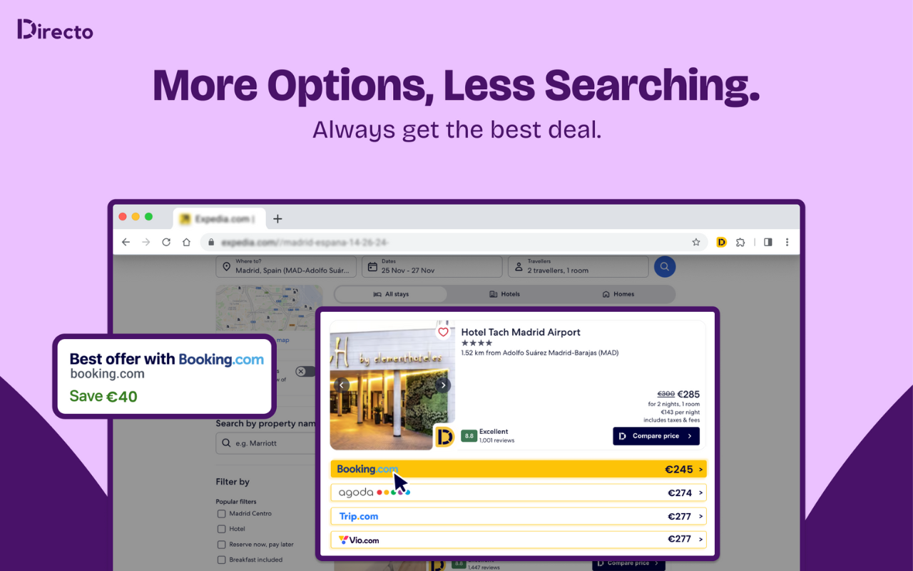 Directo - Travel Deals - Save on Hotels - 截图 4