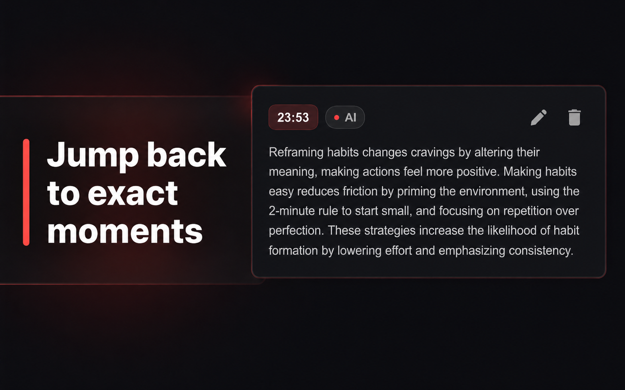 ZippyNotes: YouTube Notes & AI Summaries - 截图 4
