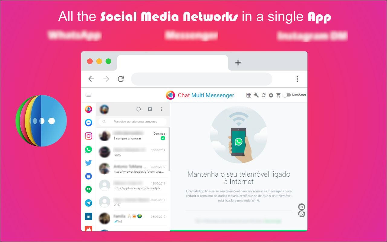 Chat Multi Messenger - 截图 3