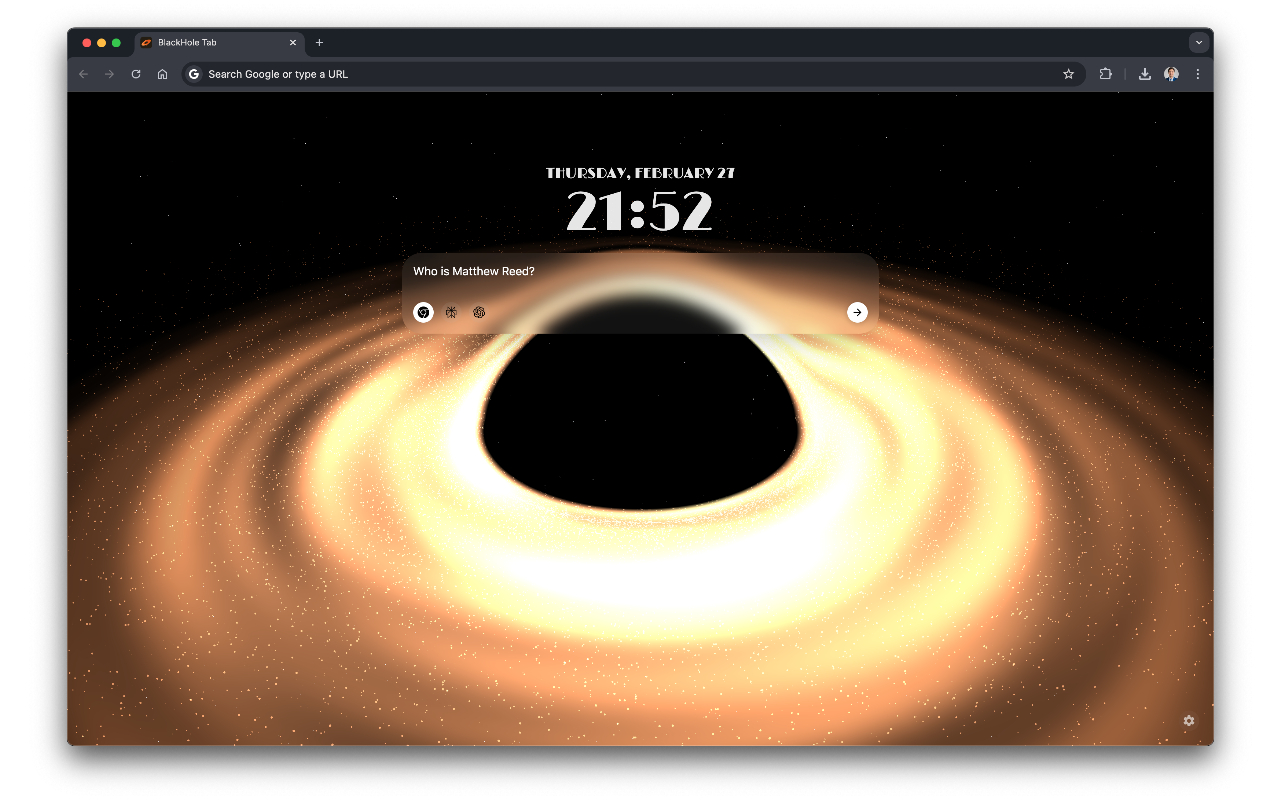 BlackHole Tab - 截图 4