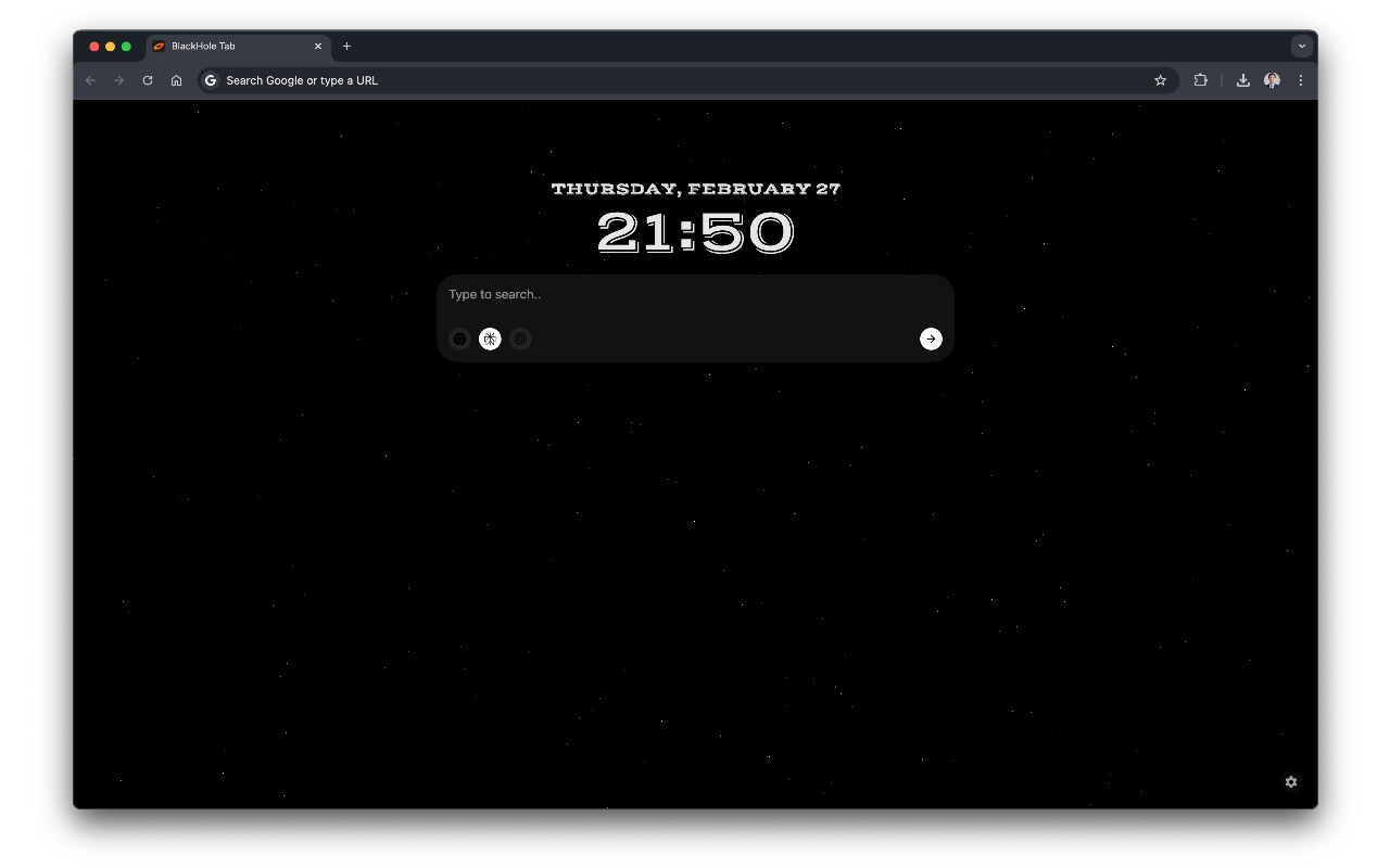 BlackHole Tab - 截图 5