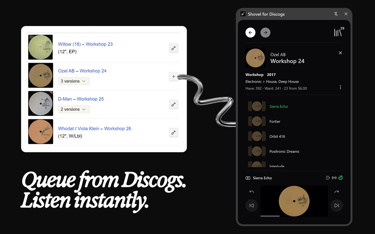 Shovel for Discogs - 截图 2