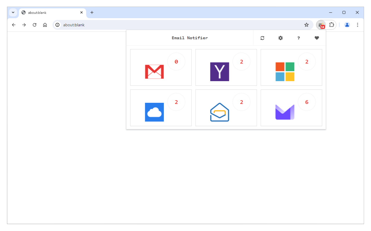 Email Notifier - 截图 1