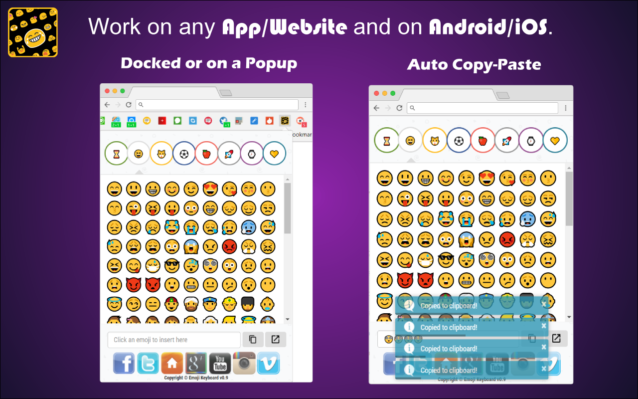Emoji Keyboard - 截图 2