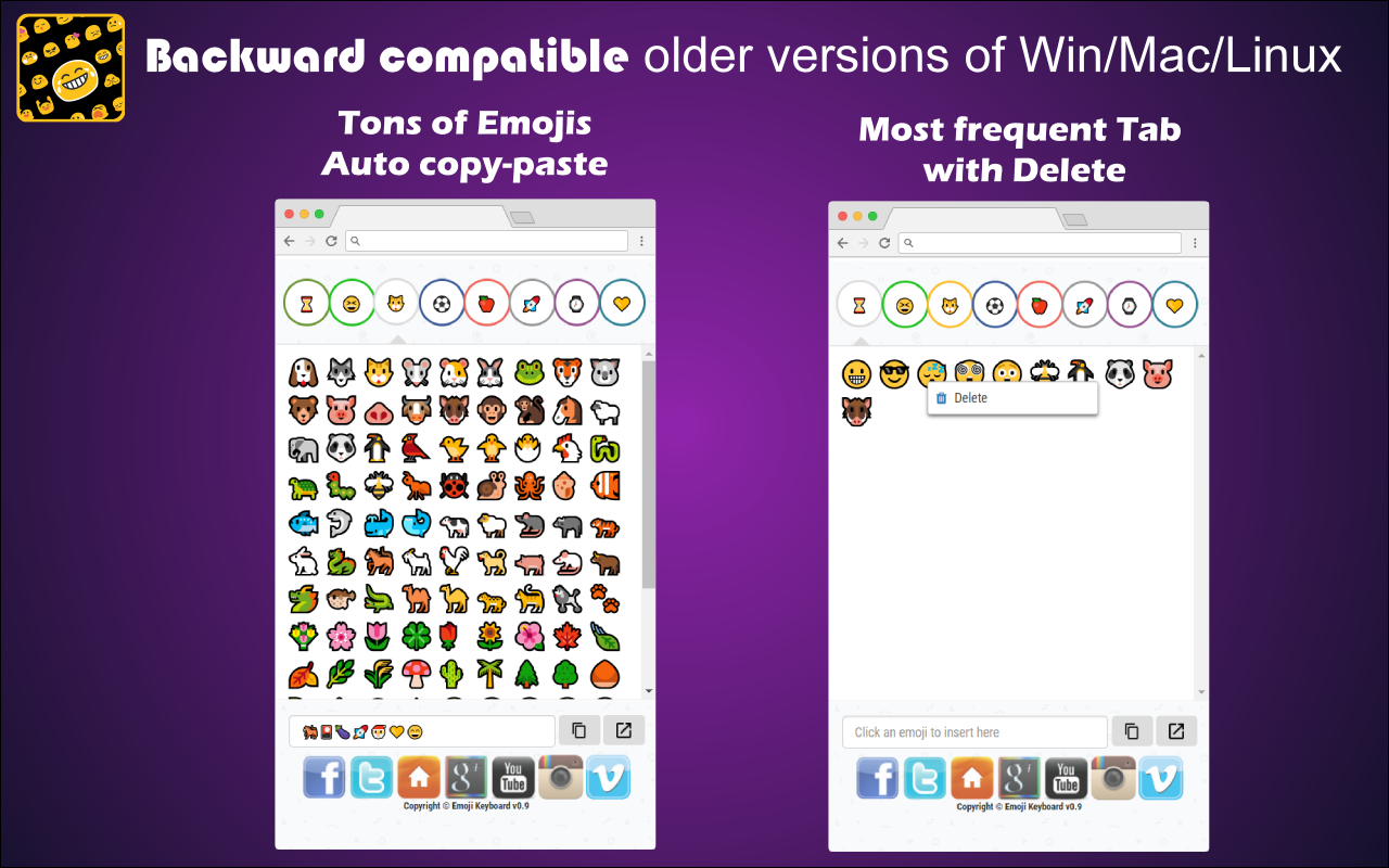 Emoji Keyboard - 截图 3