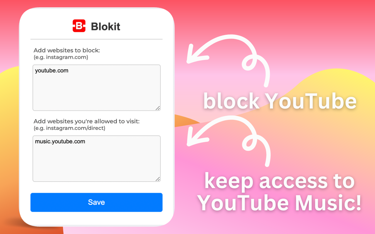 Blokit: Block Websites & Keep Focused - 截图 3