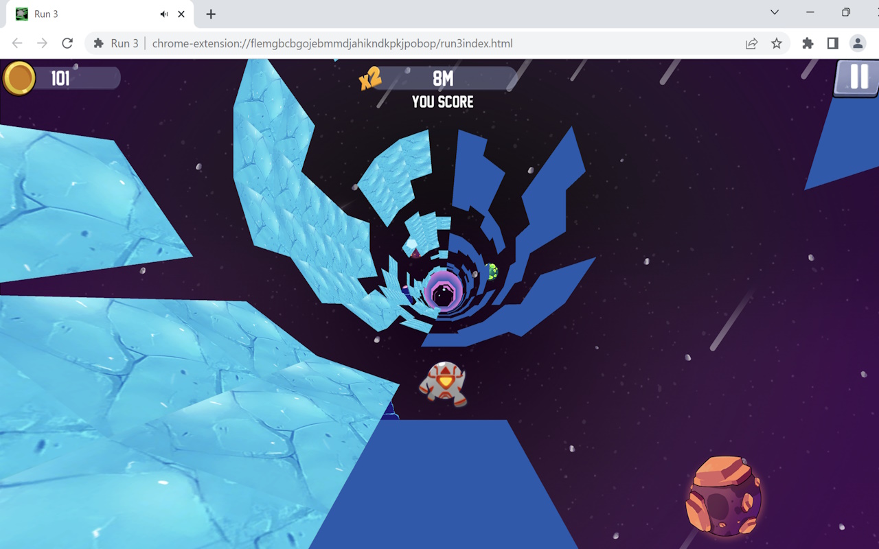 Run 3 Unblocked - 截图 2