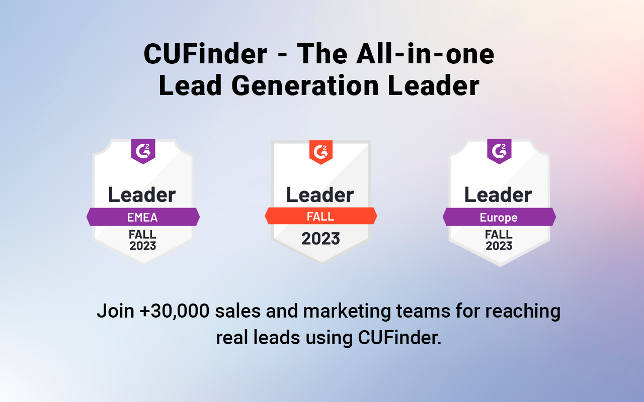 Email Finder - CUFinder - 截图 1