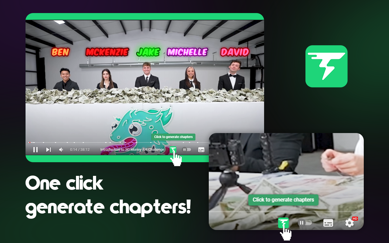 YouTube Chapters - TimeSkip AI - 截图 1