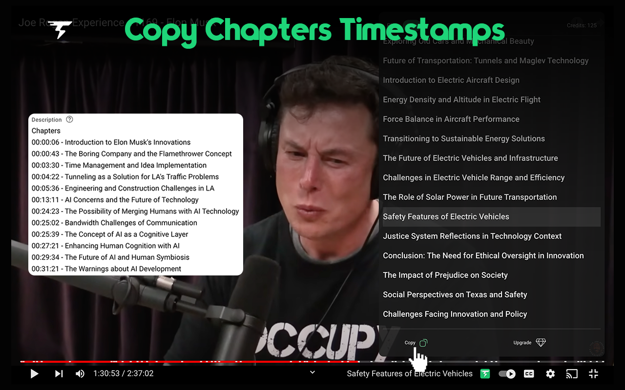 YouTube Chapters - TimeSkip AI - 截图 3