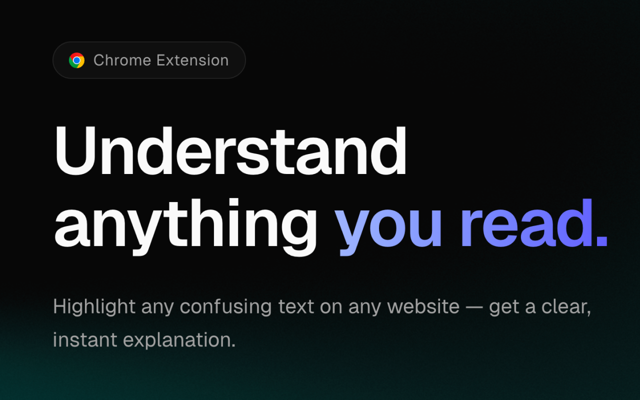ExplainTXT: Highlight text to explain. - 截图 1
