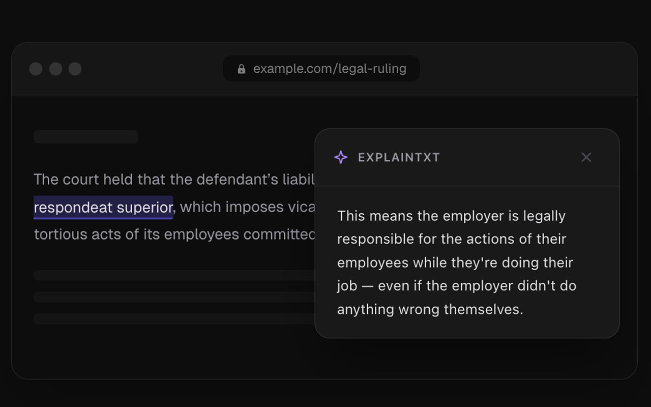 ExplainTXT: Highlight text to explain. - 截图 3