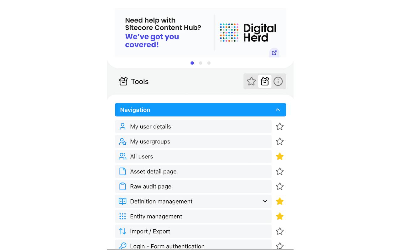 Digital Herd - Sitecore Content Hub - 截图 4