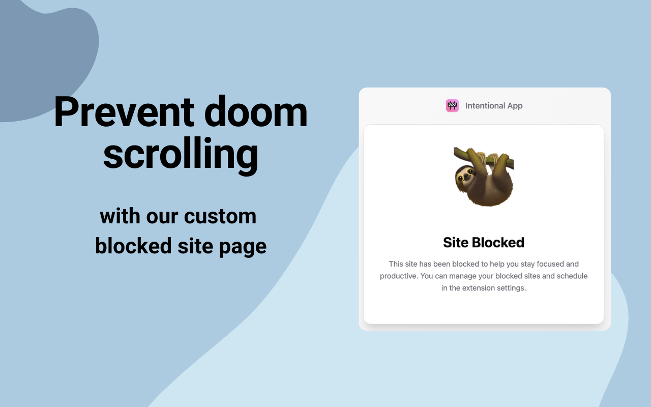 Intentional - Block Distracting Websites - 截图 3