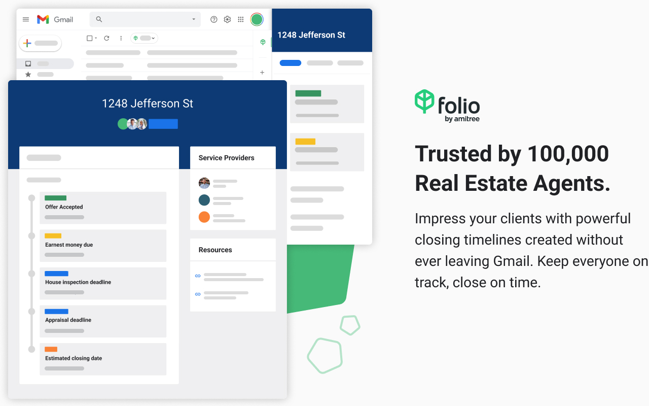 Folio: Manage Real Estate Deals from Gmail - 截图 3