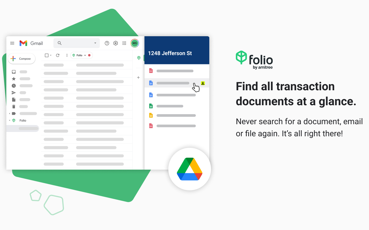 Folio: Manage Real Estate Deals from Gmail - 截图 4