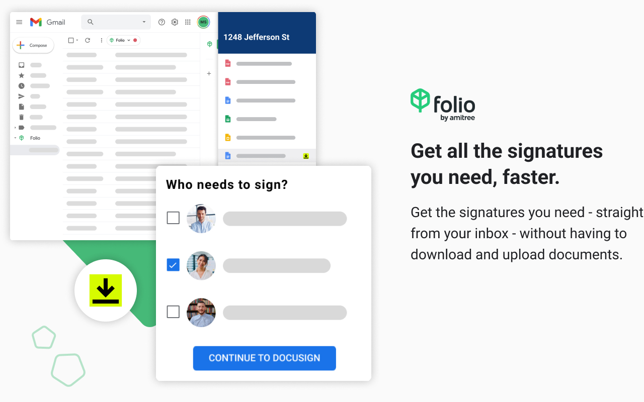 Folio: Manage Real Estate Deals from Gmail - 截图 5