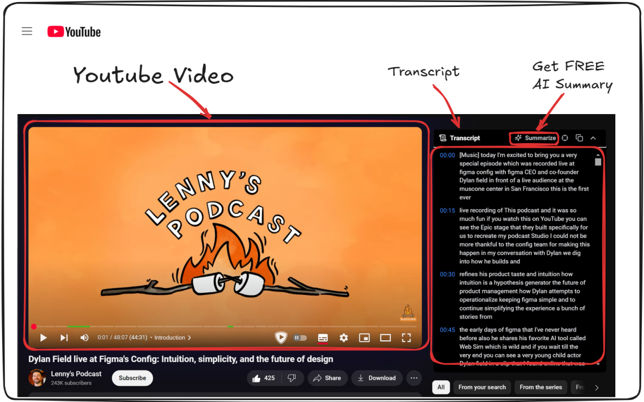 justTLDR: Free AI YouTube Summarizer & Web Summarizer - 截图 3