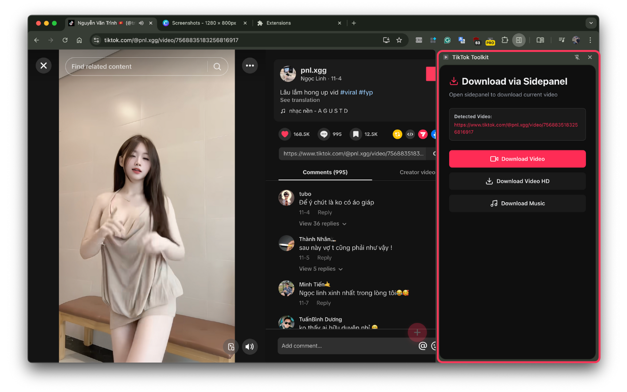 Pekka - TikTok 视频下载无水印 - 截图 4