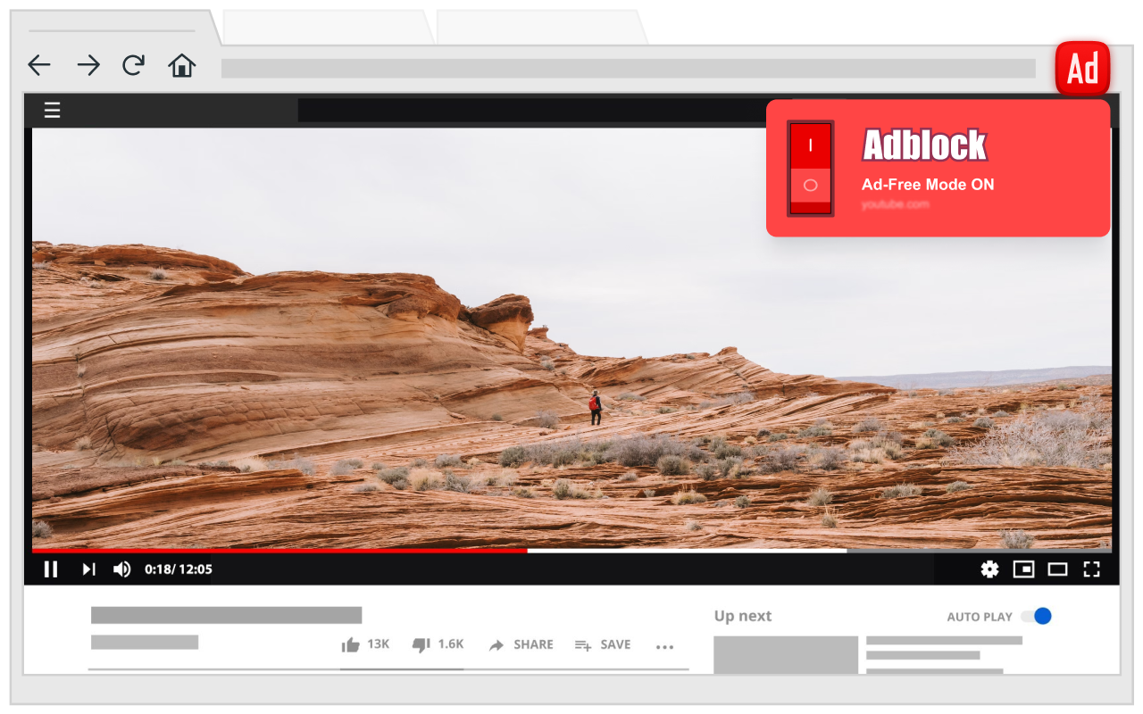 Adblock - No Ads - 截图 1