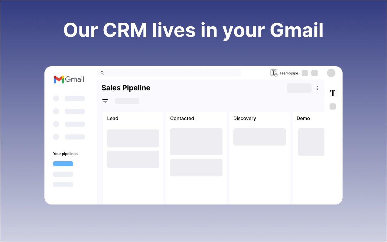 Teamopipe CRM for Gmail - 截图 2