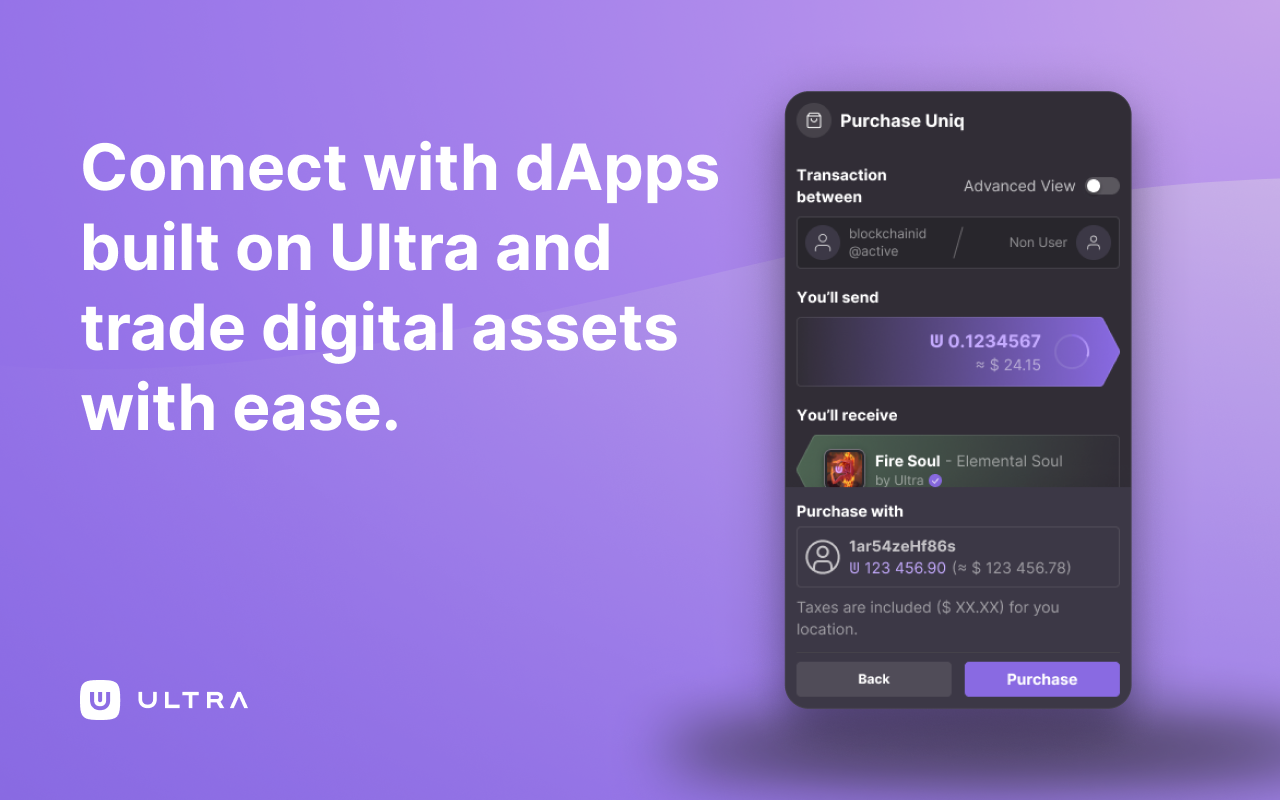 Ultra Wallet - 截图 1