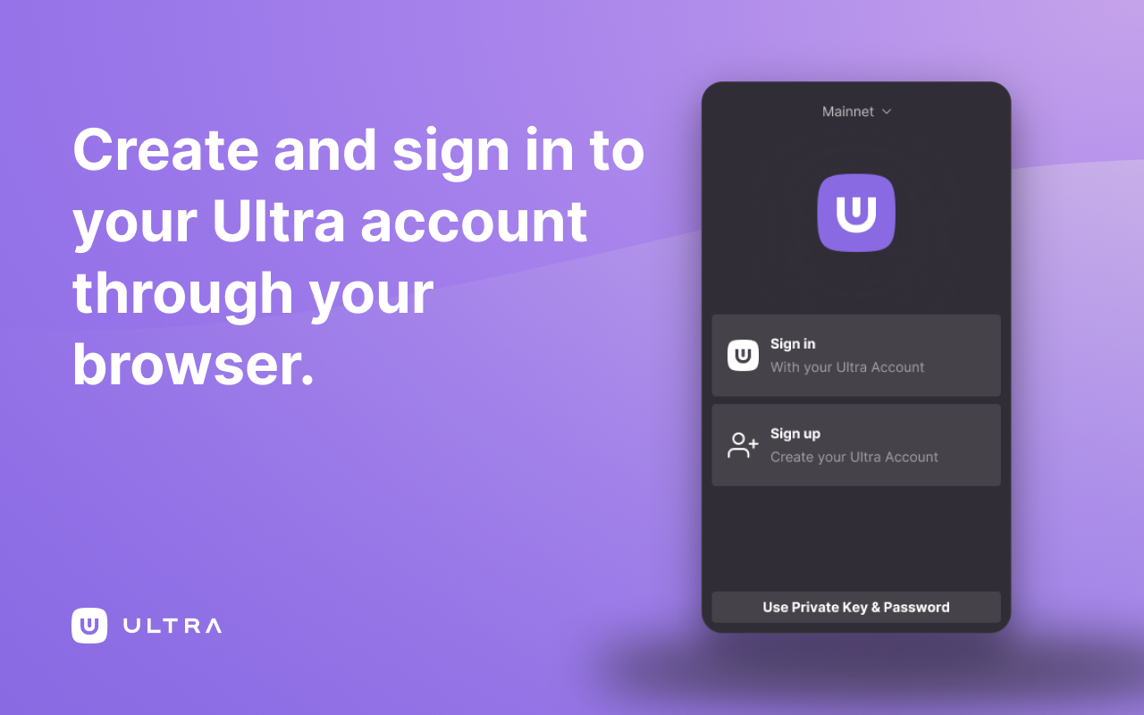 Ultra Wallet - 截图 2