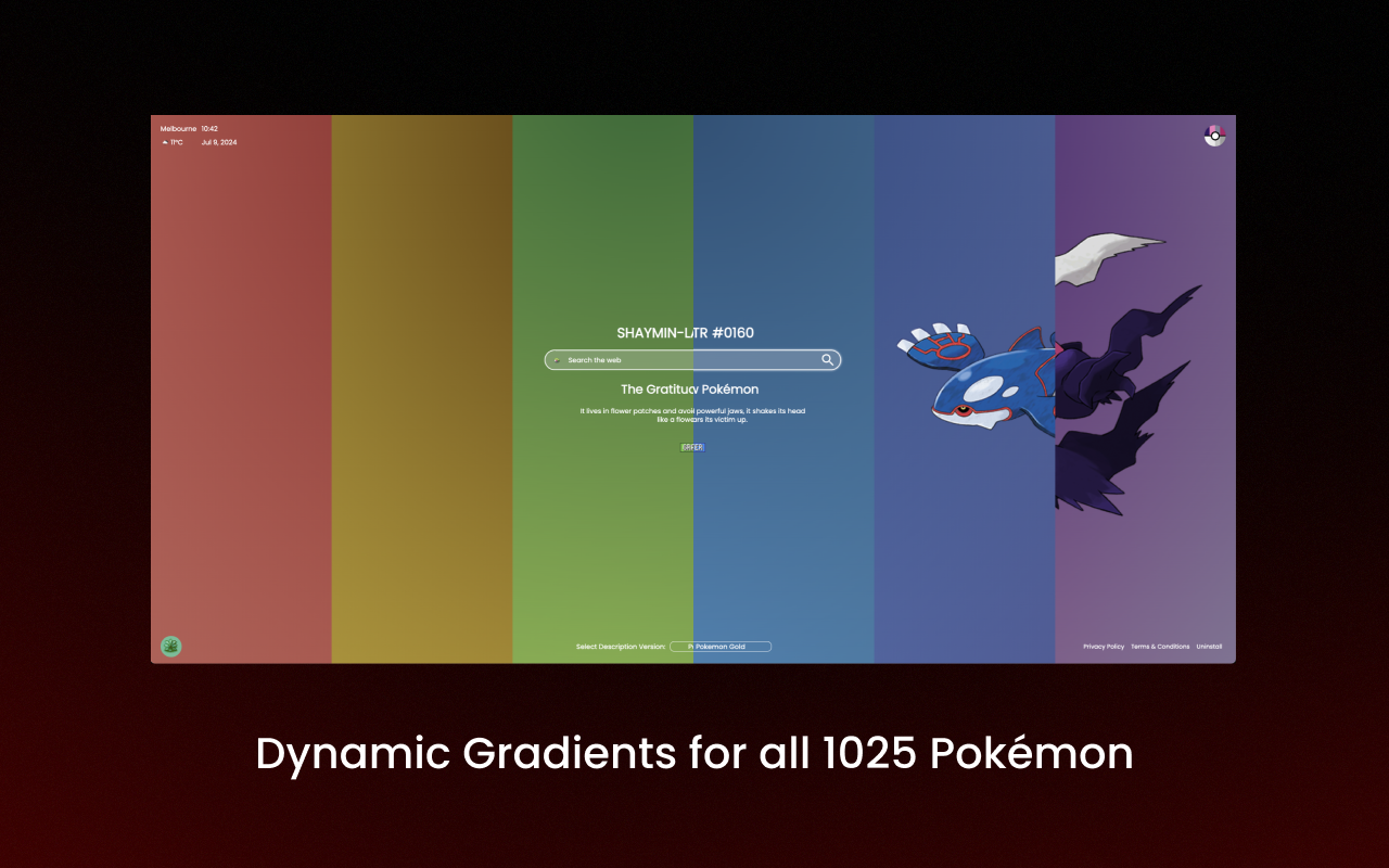 PokeTab | New Tab Pokémon Experience & Showdown Helper - 截图 4