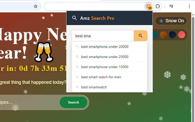 Amazon Search Pro: Right-Click, Popup & Omnibox (ALL COUNTRIES!) - 截图 4