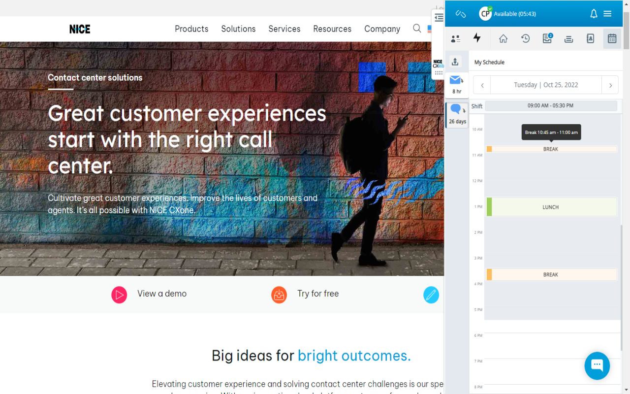 CXone Agent Extension - 截图 2