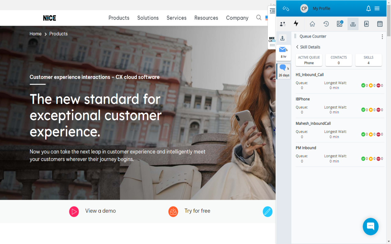 CXone Agent Extension - 截图 4