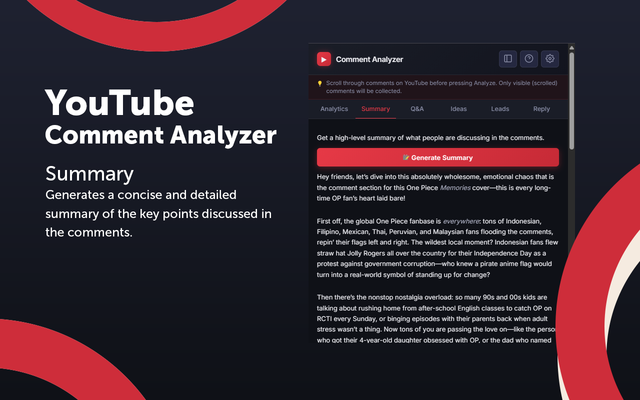YouTube Comment Analyzer - 截图 5
