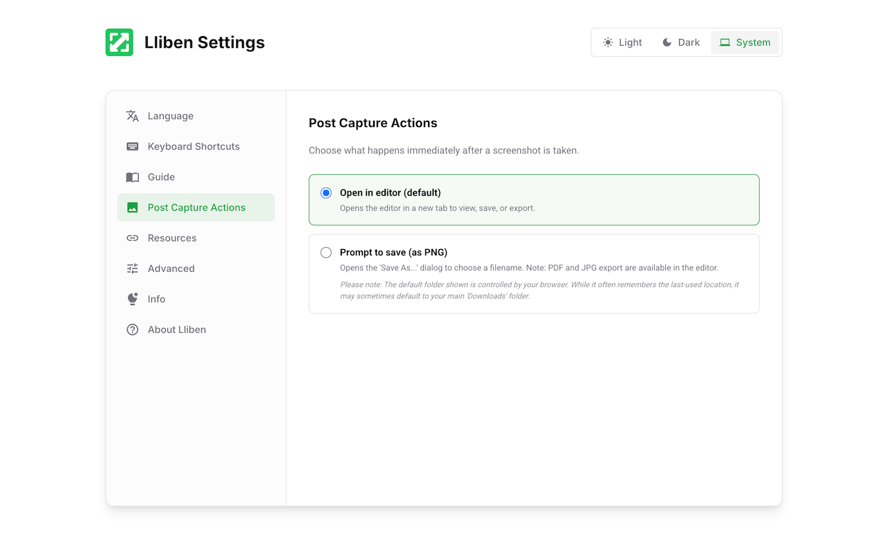 Lliben – Screenshot & Save as PNG/JPG/PDF - 截图 3