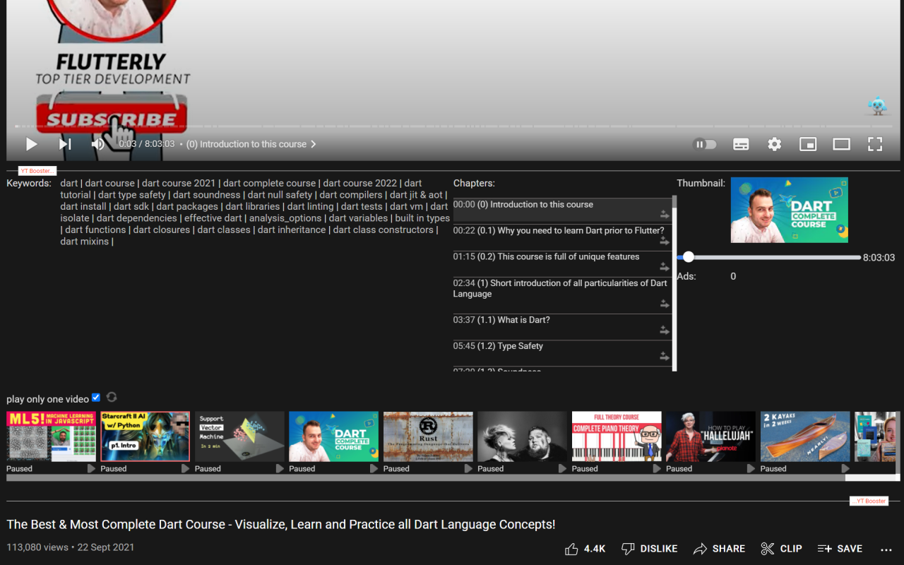 YouTube Booster - 截图 2