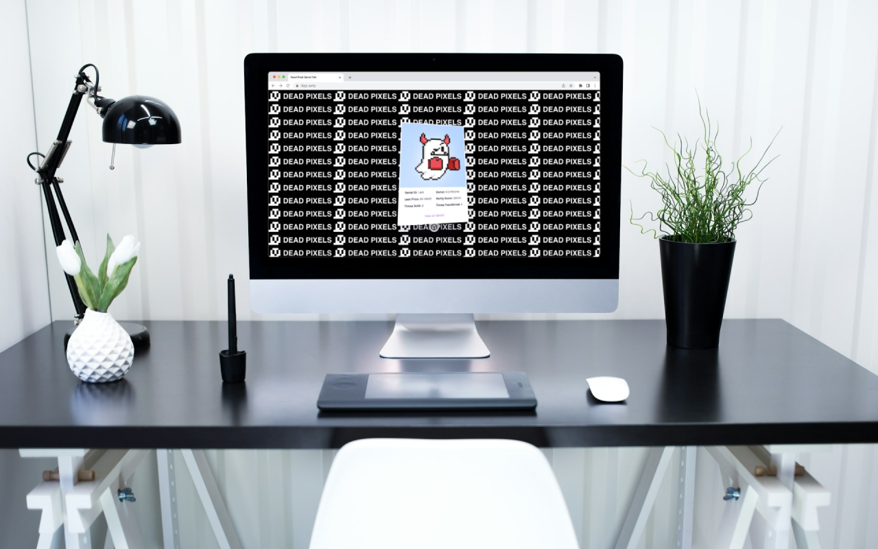 Dead Pixel Ghost Tab - 截图 4
