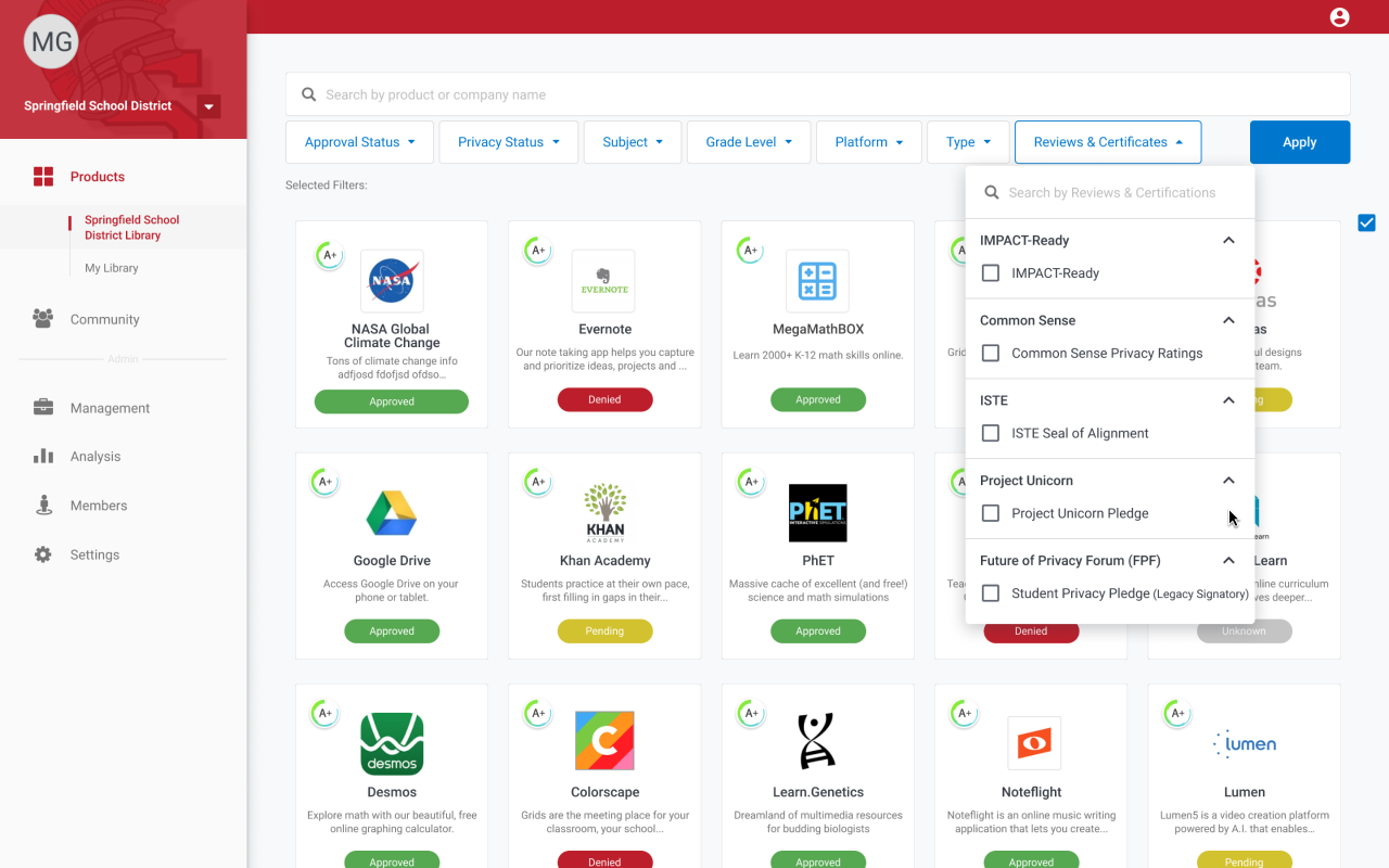 LearnPlatform for Educators - 截图 5
