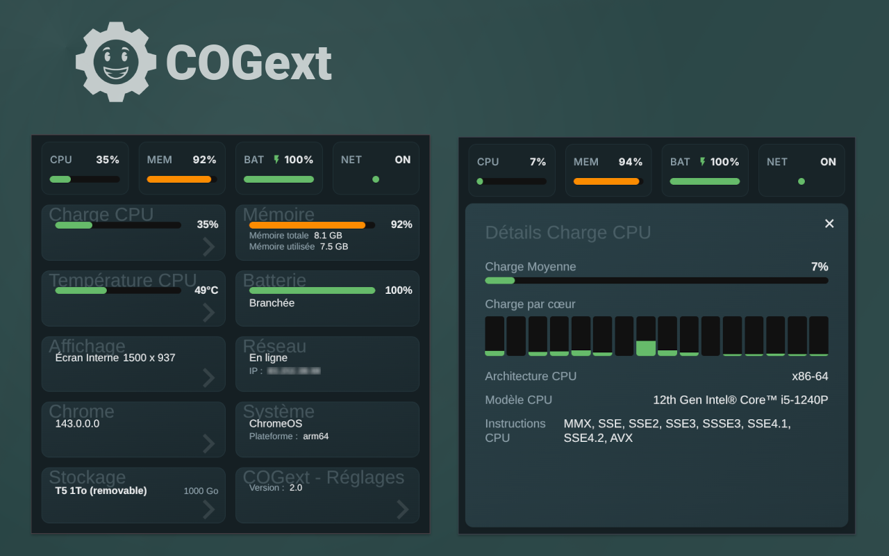 COGext : 系统监控 - 截图 2
